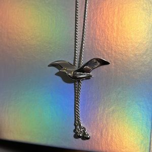 Hollister Bolo Bird necklace